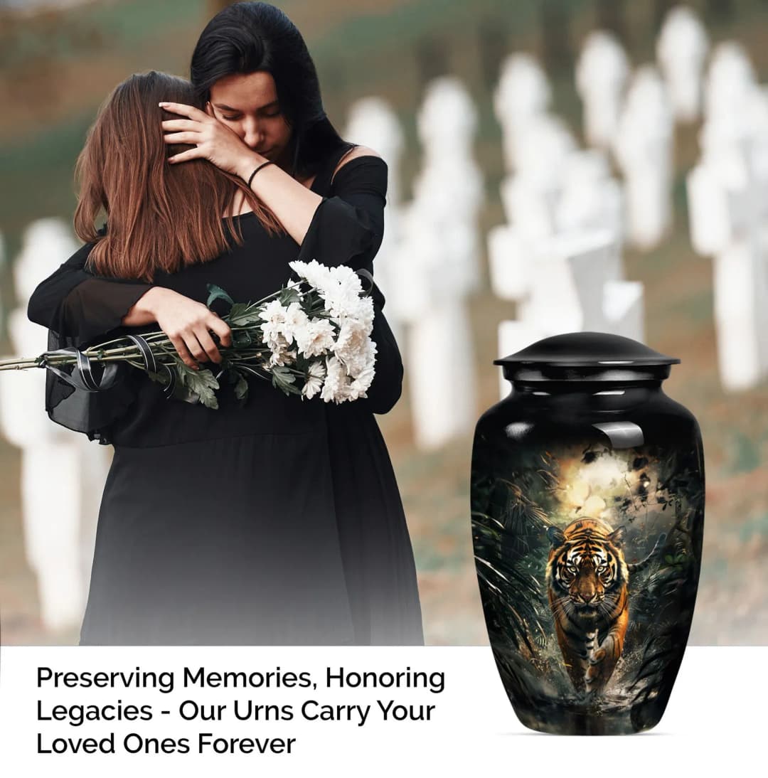 Elegant Handcrafted One-Piece Urns for Personal Ashes - Image 5